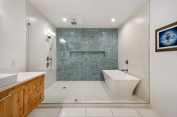 Shower Accent Wall