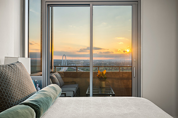 Bedroom at Sunset